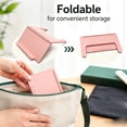 thumbnail image 5 of Mahjong Card Holder for Table, Under Mat Slide in Stand Angled Viewing Rack Foldable 3D Printed Space Saving Accessory for American Mahjong Mat, 5 of 5