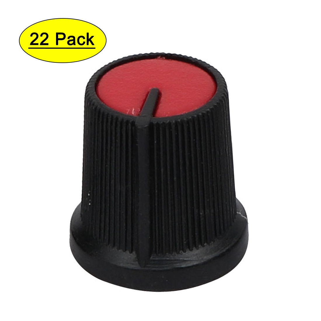 22pcs 15mmx16mm Potentiometer Mixer Control Knob Red