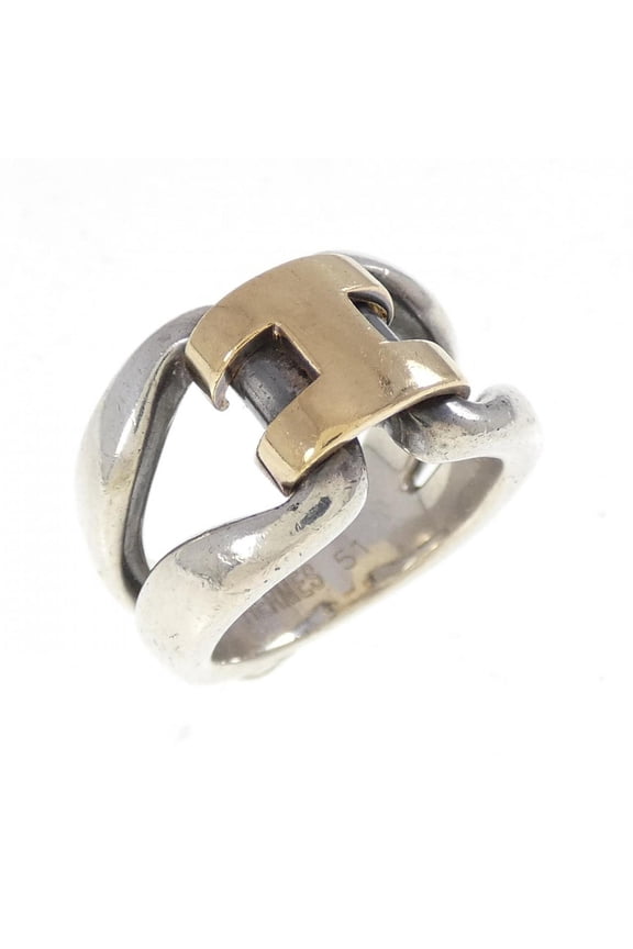 Pre-Owned Hermes Herms History Ring