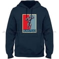 thumbnail image 1 of Sudadera de algodón con capucha para hombre y mujer, ropa para parte superior masculina y femenina, con estampado de Papá Noel y bigote xuanjing  unisex, 1 of 2