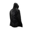 thumbnail image 5 of Viking Knit Hoodie Cardigan Hooded Long Sleeve Sweater Print Design Open Front for Men Black S, 5 of 5