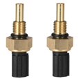 thumbnail image 1 of 2X Engine Water Coolant Temperature Sensor Temp Sensor for Accord 37870-Plc-004 37870-Raa-A01,2* Senso,black&gold, 1 of 5