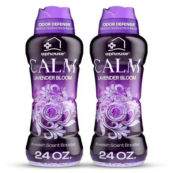 2Pack In-Wash Laundry Beads for Odor Protection, 48 oz, Lavender Bloom, Long Lasting Freshness For Scent Beads