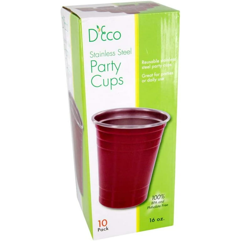 Red Rover 10oz 4pk Stainless Steel Kids Tumbler Cups