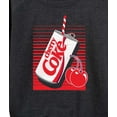 thumbnail image 3 of Coca-Cola - Cherry Coke Can - Women's French Terry Long Sleeve Shirt, 3 of 5