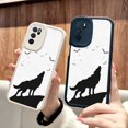 thumbnail image 1 of Elegante funda para teléfono plateada de doble capa mate con ilustraciones para iPhone 15 Pro Max 14 13 12 Pro 11: ¡máxima protección!, 1 of 4