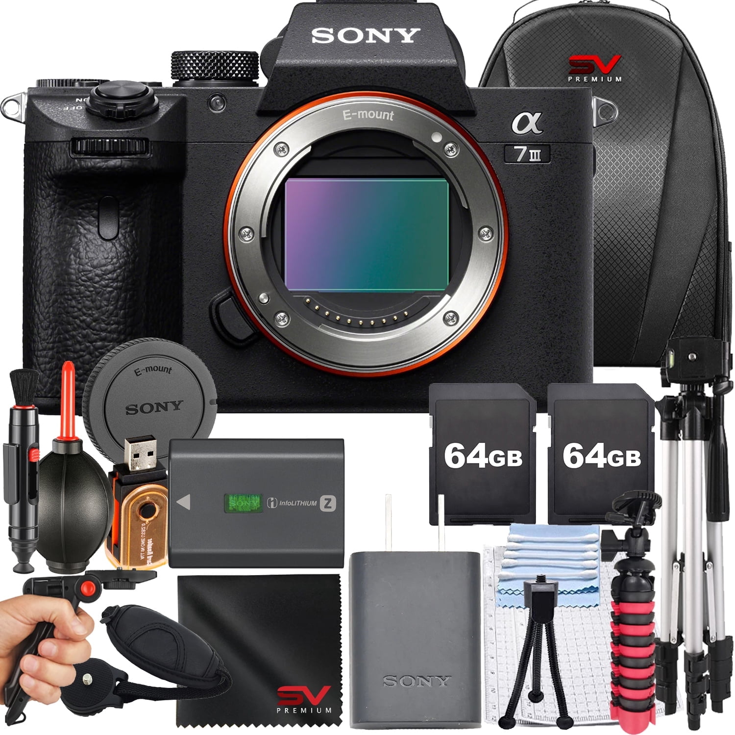 Sony ZV-1 Compact Point Shoot Digital Camera Bundle (Black