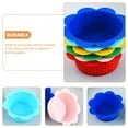 thumbnail image 2 of PAMINGONO Reusable Silicone Muffin Liners with Assorted Color for Home Use Perfect for Muffin Pan and Cupcake Pan 24 pcs, 2 of 8