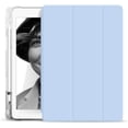 thumbnail image 1 of Timoom iPad Pro 11 Inch 2020 Case with Built-in Pencil Holder, Lightweight Ultra-Thin Smart Silicone Soft Back Cover Auto Sleep/Wake,Protective Case for iPad Pro 11 2020 & 2018, 1 of 7