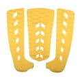 thumbnail image 2 of Eigraketly Almohadilla de tracción para cubierta, 3 uds., alfombrilla de Surf EVA, tabla de Paddle Longboard, almohadillas de alta resistencia, Deportes acuáticos Amarillo, 2 of 6