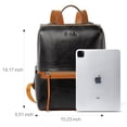 thumbnail image 5 of BOSTANTEN Genuine Leather Backpack Purse Fashion Casual College Travel Handbag for Women, 5 of 5
