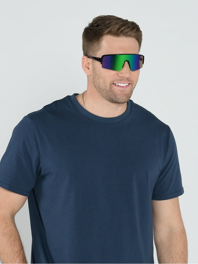 Panama Jack x Foster Grant Wraparound Recycled Men's Sunglasses