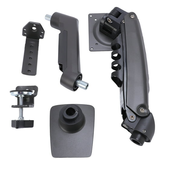 Computer Screen Mount Adjustable Aluminum Alloy Computer Screen Stand Holder for 17-30 Inch 4.4-19.8 Lb Screen