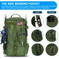 thumbnail image 3 of FANOTEK Fishing Backpack with Rod Holder, Waterproof Outdoor Tackle Box Bag, Fishing Gear and Equipment Storage Bag Green, 3 of 12