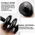 thumbnail image 3 of ABCISI  Taper Candle Holders, Glass Candle Stick Holder Modern Candle Holders for Tapered Candlesticks Wedding Reception Centerpieces Christmas (Black), 3 of 13