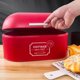 thumbnail image 4 of Caja de almacenamiento de hierro Organizador de Cocina de rojo Sunnimix organizador de almacenamiento de pan, 4 of 8