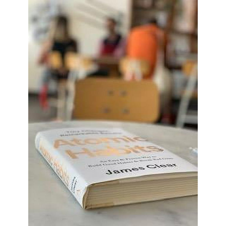 James Clear Atomic Habits Spiral Bound Book, System for Changing