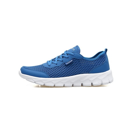 

Bellella Womens Running Shoes Fitness Workout Casual Shoe Sport Sneakers Comfort Flats Walking Outdoor Sneaker Blue 7.5
