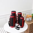 thumbnail image 5 of Masteelf  Wine Cooler Bottle Carrier Red Thermal Bag Insulated Tote Travel, 5 of 8