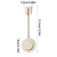 thumbnail image 2 of Universal Hair Dryer Holder Wall Mounted Organizer With Strong Suction Cup Hands Bathroom Storage Solution, 2 of 2