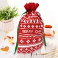 thumbnail image 3 of Winter Savings! Christmas Gift Bag Drawstring Cute Portable Storage Candy Bag Packaging Non-woven Bags, 3 of 5