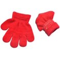 thumbnail image 4 of Gants d'Écriture Tricotés d'Hiver pour Tout-Petits Garçons et Filles, 1 à 3 Ans (Rouge), 4 of 7