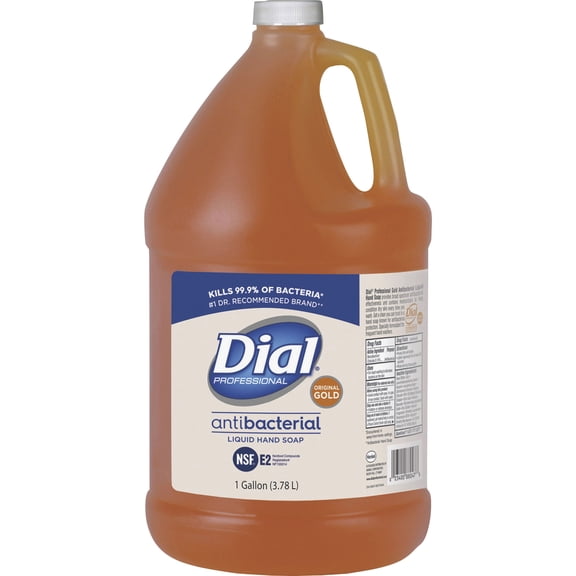 Dial Professional Gold Antimicrobial Soap, Floral Fragrance, 1gal Bottle