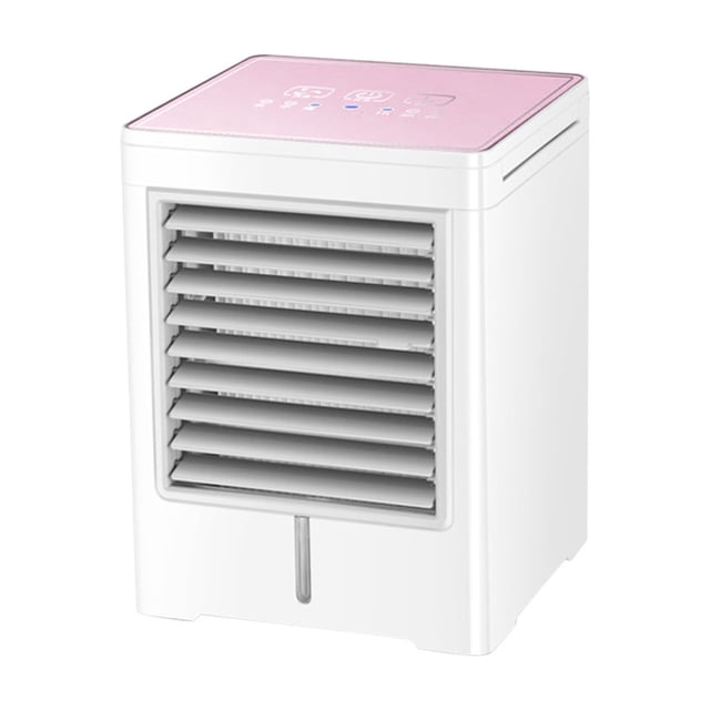 Portable Evaporative Cooler Rechargeable With 3 Speed Fan 3 Spray Modes 800 ml Water Tank 2000 mAh Battery USB Type C Charging
