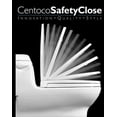 thumbnail image 3 of Centoco 1400SC-301 Round Plastic Toilet Seat with Safety Close, Crane White (Bright/Cotton), 3 of 4