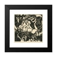 thumbnail image 2 of Heinrich Campendonk 15x15 Black Modern Framed Museum Art Print Titled - Leda and The&nbsp;Swan (1917), 2 of 5