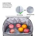 thumbnail image 6 of Suodoka 10L Leakproof Insulated Lunch Bag – Collapsible, Adjustable Strap, Portable Handle, Oxford Fabric, 2‑Way Zipper, Ideal for Camping, Beach & Travel, 6 of 9