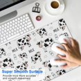thumbnail image 4 of Long Mouse Pads for Desk,White Cow Milk Cow Pattern Desk Mats on Top Of Desks, Desk Mouse Pad Extra Large with 3mm Non-Slip Base and Stitched Edge for Gaming,Office,Work,Home 31.5"x11.8", 4 of 6