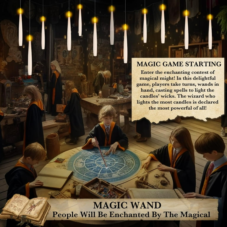 Cocobela Floating Candles with Magic Wand Remote - 12 Pack photo 2