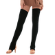 thumbnail image 3 of Qarigey 1 par de calcetines calentadores de piernas para mujeres y niñas, calcetines largos sin pies, medias de Ballet de baile de invierno y otoño Ropa, zapatos y accesorios Miscelánea Negro Qarigey PS13012-08, 3 of 6