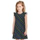thumbnail image 1 of Fotbe Mardi Gras Strings of Beads Vestido de Dormir para Niñas de 3 a 10 Años, Mangas Cortas, Estilo Princesa, Pijama Camisón con Mangas Voladas-Medium, 1 of 6