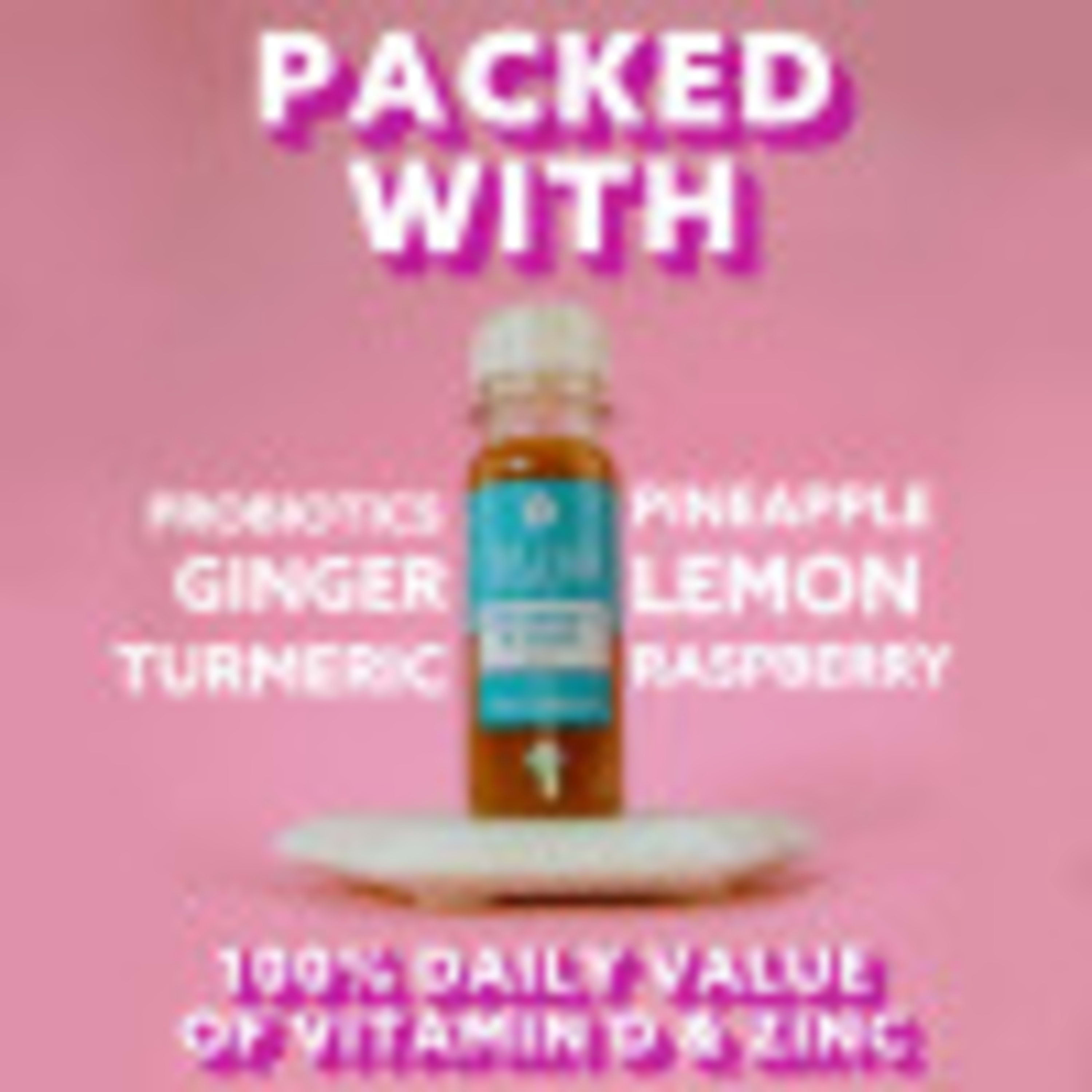 Suja Organic Vitamin D and Zinc Juice Shot with Reishi and Live Probiotics, 1.7 fl oz