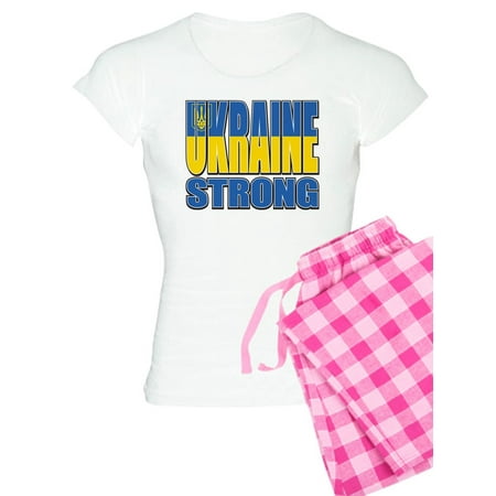 

CafePress - Ukraine Strong - Women s Light Pajamas
