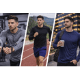 thumbnail image 2 of Premium Men’s Active Long Sleeve Tees Wicking Athletic UV Ray Protection- 4 Pack (up to Size 3XL), 2 of 11