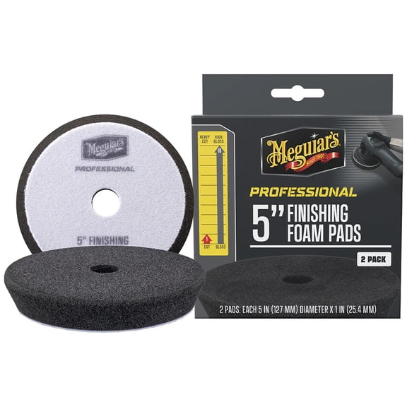 Meguiars M5FFP2 Meguiar's Professional 5" Finishing Foam Pads *2-pack