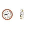 thumbnail image 1 of Reloj de pared,Reloj de pared con pájaro cantor Relojes de pared con pájaros,Espejo de pared,Espejo decorativo nórdico para colgar en la pared,Espejos de pared de metal decorativos para el, 1 of 8