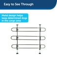 thumbnail image 3 of PetSafe Happy Ride Metal Dog Barrier, Adjustable, Simple Setup, Sturdy and Secure, Black, 3 of 7