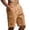 Earthy Yellow, variant on LWavelet Cargo Athletic Shorts Men Drawstring Elastic Waist Hiking Shorts Outdoor Classic Tactical Shorts with Multi Pockets