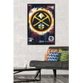 thumbnail image 2 of NBA Denver Nuggets - Maximalist Logo 23 Wall Poster, 22.375" x 34" Framed, 2 of 5