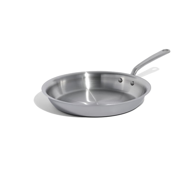 Sartén fabricada con utensilios de cocina de acero inoxidable de 30 cm para inducción