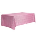 thumbnail image 1 of REGALWOVEN 1 Pack Tablecloths, Sequin Table Covers for Dining Room Parties or Dances Pink 120x210cm, 1 of 6