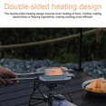thumbnail image 3 of Outdoor Detachable Handle Muffin Sandwich Baking Pan Multifunctional Camping Picnic Breakfast Clamp Tray Dual-Sides Sandwich Baking Machine, 3 of 5