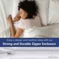 thumbnail image 4 of Rest Comfort 80/20 Zippered Breathable Pillow Case Protector, King 2-Pack, 4 of 7