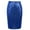 Blue, variant on Pencil Mini Skirt for Women Classic High Waist Skirt Sparkle Party Sequin Dress Rose Gold