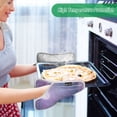 thumbnail image 2 of Yayeee Pot Holders Kitchen Heat Resistant with Pocket 7"x9.8" Cotton Oven Cooking Hot Pads, Purple Forest, 2 of 7