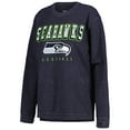 thumbnail image 2 of Women's G-III 4Her by Carl Banks College Navy Seattle Seahawks Comfy Cord Pullover Sweatshirt, 2 of 5